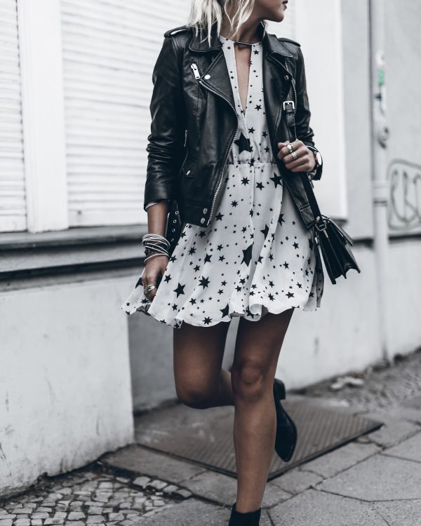How to Style Punk Leather Jacket: Best 10 Stylish Outfit Ideas for .