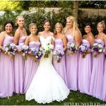 light purple and green wedding. (Only if the Bridesmaids were in .