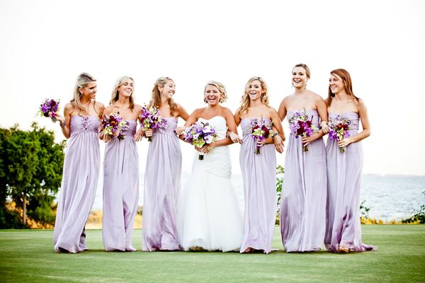 Wedding Ideas by Color: Purple | Lilac bridesmaid, Bridesmaid .