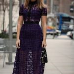 purple midi dress | Beautiful dresses, Guest dresses, Self .