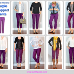 Outfit Posts: 2013 in review - outfit posts: purple cropped pants .