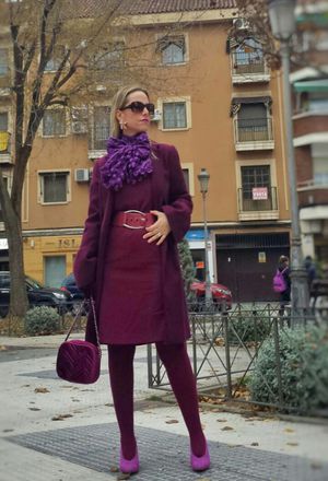 How to wear purple skirts | Purple skirts, Purple skirts outfit .