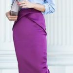 68 Best Purple Skirt images in 2020 | Professional outfits, Purple .