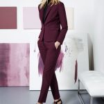 Purple suit | Suits for women, Classy suits, Work outfits wom