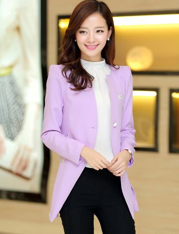 Light Purple Blazer | Blazer outfits for women, Blazers for women .