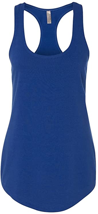 Next Level Ladies The Terry Racerback Tank - ROYAL - S - (Style .