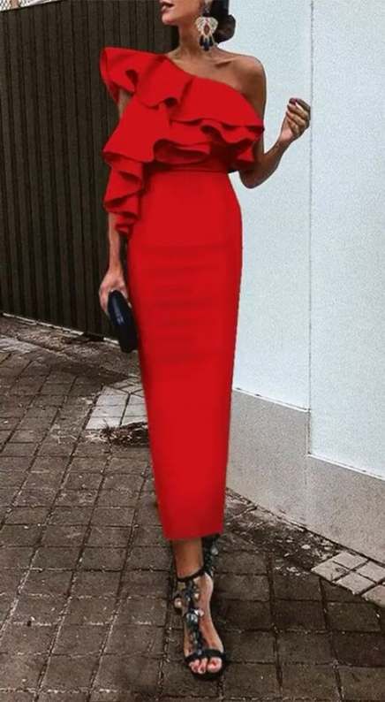 Wedding guest red dress outfit ideas 37 Ideas for 2019 #dress .