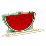 Red Watermelon Shape Box Clutch Bag Outfits, Outfit Ideas, Outfit .