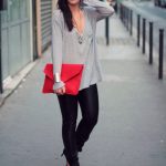 How to Style Red Clutch Bag: Best 15 Outfit Ideas for Ladies .