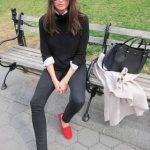 Image result for how to wear driving shoes women | Red shoes .