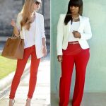 What To Wear With Red Pants: Puzzle Solved | Red pants outfit, Red .