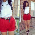 Whole outfit thrifted! I love her! (With images) | Fashion, Red .