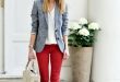 How to Wear Red Skinny Jeans: Ultimate Style Guide - FMag.com .
