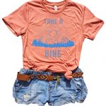 Amazon.com: Take A Hike Shirt Women, Cute Graphic Tees for Women .