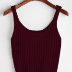 Shop Ribbed Tank Top online. SheIn offers Ribbed Tank Top & more .