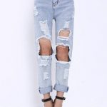 Extreme Ripped Mom Jeans | Ripped mom jeans, Mom jeans outfit .