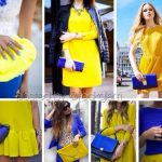 Yellow and blue outfits | Blue outfit, Royal blue outfits, Yellow .