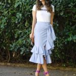 50+ Fashionable Look With Ruffle Skirt Outfit Ideas 15 – Five