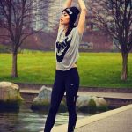 Winter Workout Outfits-15 Cute Winter Gym Outfits for Women .