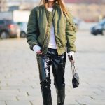 15 Cool Satin Bomber Jacket Outfit Ideas for Ladies - FMag.c
