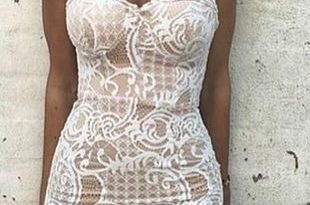 summer #ultimate #classy #outfitideas | White Lace Off The .