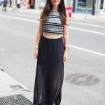 Outfits With Sheer Skirts | Outfits, Sheer maxi skirt, Skirt outfi