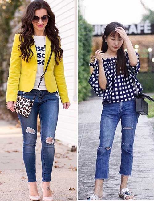 Short Sleeve Blazer Outfit Ideas for
  Ladies