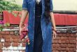 Awesome.... Long denim shrugs... Best to complement ir casual as .