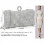 Ring Rhinestone Crystal Clutch Purse Luxury Women Evening Bag for .