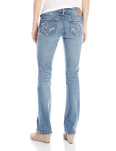 Silver Jeans Women's Tuesday Low Rise Slim Bootcut Jean #jeans .