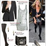 Celebrity Looks For Less – Kate Moss in a Sequin Dress, Black .