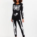 Skeleton Maternity Halloween Costume | Motherhood Materni