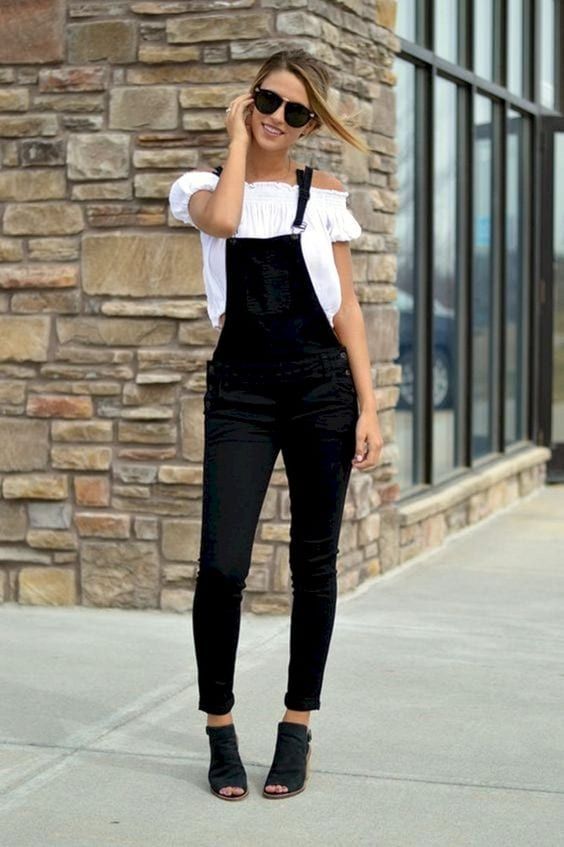 How to Wear Overalls: 30 Outfit Ideas For Every Occasion | Black .