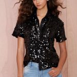How to Wear Sparkly Shirt: Top 13 Shiny Outfit Ideas for Women .