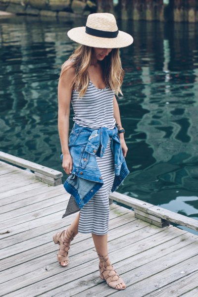 How to Style Straw Hat: 15 Super Chic Outfits - FMag.c