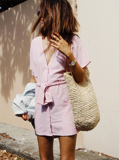 How to Wear a Straw Tote Bag This Summer - 45 Amazing Outfi