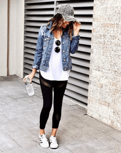 Adidas Legging Outfits-22 Ideas On How To Wear Adidas Tigh