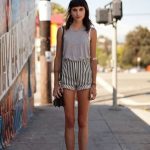 21 Cool Outfits With Striped Shorts - Styleohol