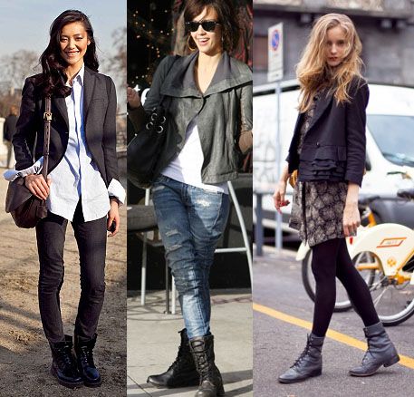 Currently coveting… MILITARY BOOTS! | Winter fashion outfits .