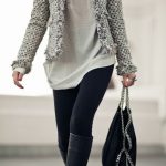 Tweed :: Boucle jacket & Tall boots | Fashion, Clothes, Casu