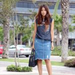 27 Trendy Summer Denim Skirt Outfits That Inspire - Styleohol