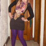 Street Style: Purple Tights - Repeat Possessions' Bl