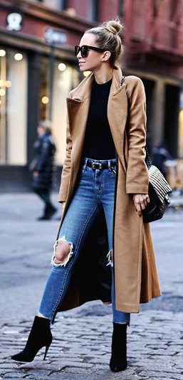Suede Coat Outfit Ideas for
  Women