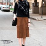 20 Suede Wrap Skirt Outfit Ideas - Styleohol