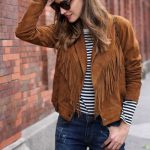 How to Wear Suede Fringe Jacket: Outfit Ideas for Women - FMag.c