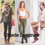 41 Best Suede leggings images | Suede leggings, Leggings, Leggings .