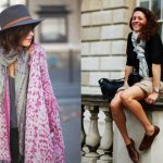 Outfits with Scarves-18 Chic Ways to Wear Scarves for Gir