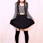 Ideas To Wear Skirts With Suspenders | Outfits, Suspenders outfit .