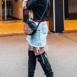 50+Knee High Boots Outfits Ideas To Try. Black sweater + jeans .