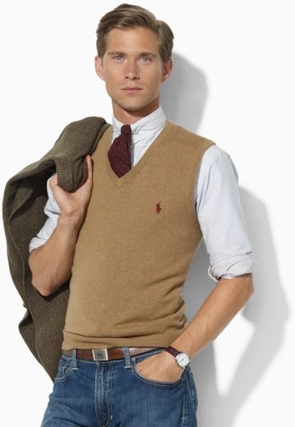 sweater vest men - Google Search | Mens outfits, Sweater vest outf